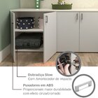 Kit Cori Com Cama Casal E Armário Baixo Montessoriano Branco/