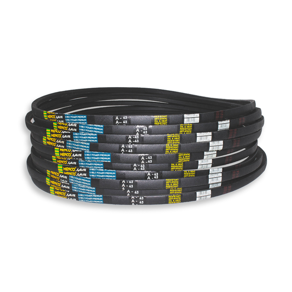 Kit Correia De Transmissão Em V Lisa A-43 Menco (10un)