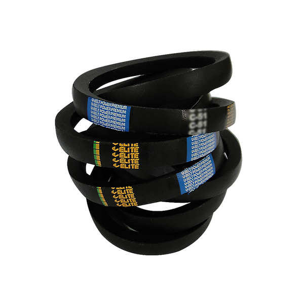 Kit Correia Em V Lisa C-162 Elite (3und)