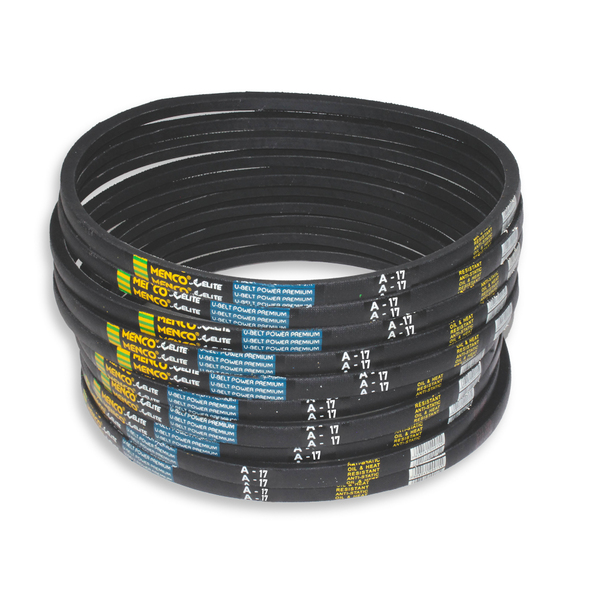 Kit Correia Industrial Em V Lisa A-17 Menco Original (10un)