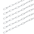 Kit Corrente Grossa Cromada 1m Franzin