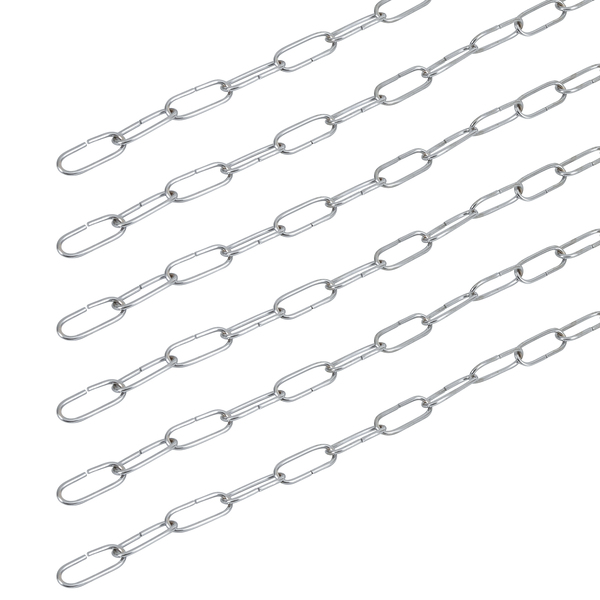 Kit Corrente Grossa Cromada 1m Franzin