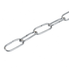 Kit Corrente Grossa Cromada 1m Franzin