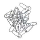 Kit Corrente Grossa Cromada 1m Franzin