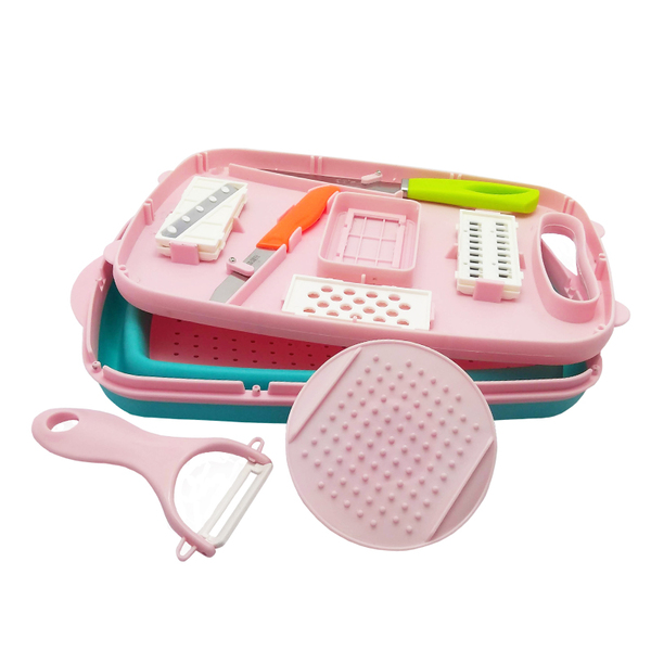 Kit Cortador E Fatiador Multifuncional