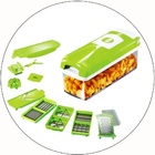 Kit Cortadores E Fatiadores De Legumes C/lâminas 100% Inox Ge