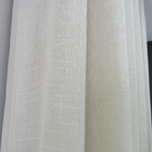 Kit Cortina Blackout + Gaze De Linho P/ Varão Duplo De Até 3,