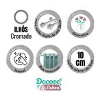 Kit Cortina Blackout + Gaze De Linho P/ Varão Duplo De Até 3,