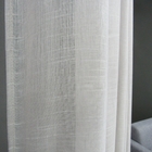 Kit Cortina Blackout + Gaze De Linho P/ Varão Duplo De Até 3,