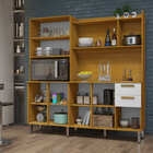 Kit Cozinha 10 Portas 2 Gavetas - Jean-cinamomo - Chf Móveis