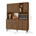 Kit Cozinha 2 Gavetas Ana Évora Rústico