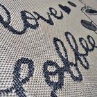 Kit Cozinha 3 Peças Eco Nature Love Coffee 77 Bege-chumbo  -