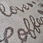 Kit Cozinha 3 Peças Eco Nature Love Coffee 87 Bege-marrom  -