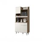 Kit Cozinha 3 Portas Sophia Carvalho/off White