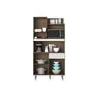 Kit Cozinha 3 Portas Sophia Carvalho/off White