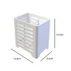 Kit Cozinha 4 Peças Escorredor Lixeira Porta Talher Dispenser