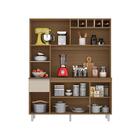 Kit Cozinha 6 Portas 1 Gaveta Jakarta Carvalho Off-white