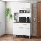 Kit Cozinha 6 Portas 1 Gaveta Niterói Branco