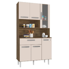 Kit Cozinha 6 Portas Caribe Teka Champagne Bnn Decor