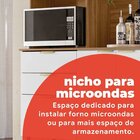 Kit Cozinha 6 Portas E 2 Gavetas Suprema Yescasa Amendola/bra