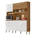 Kit Cozinha 6 Portas E 2 Gavetas Suprema Yescasa Amendola/bra