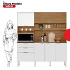 Kit Cozinha 6 Portas E 2 Gavetas Suprema Yescasa Amendola/bra