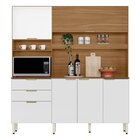 Kit Cozinha 6 Portas E 2 Gavetas Suprema Yescasa Amendola/bra
