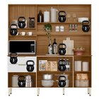 Kit Cozinha 6 Portas E 2 Gavetas Suprema Yescasa Amendola/bra