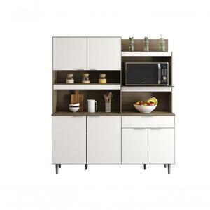 Kit Cozinha 6 Portas Laura Carvalho/off White | Leroy Merlin