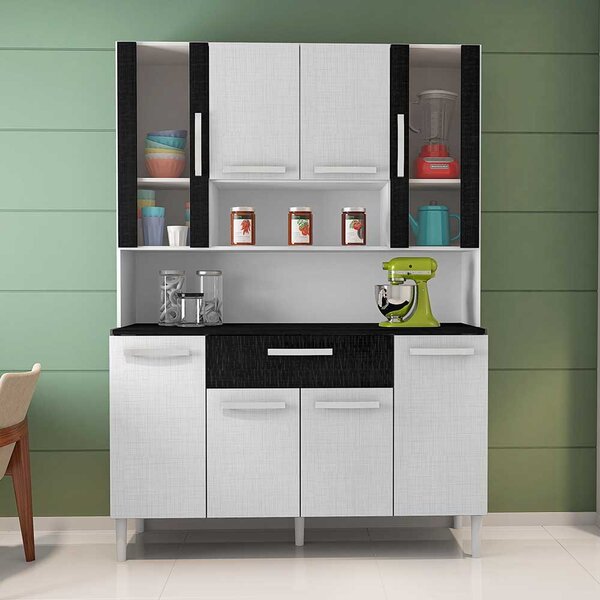 Kit Cozinha 8 Portas Cancun Incorplac