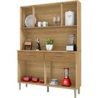 Kit Cozinha 8 Portas E 2 Gavetas Freijó