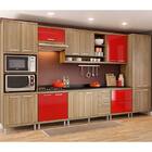 Kit Cozinha 9 Módulos Com Tampo 5833-s16t - Sicília - Multimó