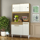 Kit Cozinha Aramoveis 4 Portas 1 Gaveta