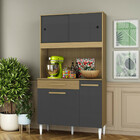 Kit Cozinha Aramoveis 4 Portas 1 Gaveta