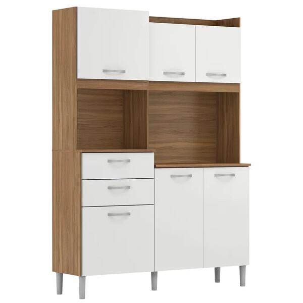 Kit Cozinha Compacta 6 Portas 2 Gavetas Harmonia D02 Amendola