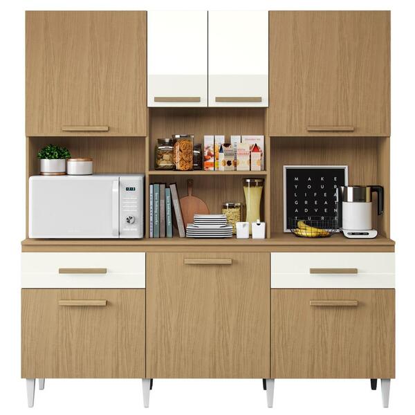 Kit Cozinha Compacta 7 Portas 2000450 Armoveis