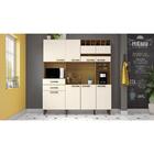 Kit Cozinha Compacta 8 Portas 2 Gavetas Luna Multimóveis Cr60