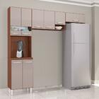 Kit Cozinha Compacta 8 Portas Isadora Capuccino/off White - P