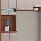 Kit Cozinha Compacta 8 Portas Isadora Capuccino/off White - P