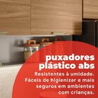 Kit Cozinha Compacta Com 6 Portas Alba Amêndola/nude