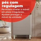 Kit Cozinha Compacta Com 6 Portas Alba Amêndola/nude