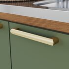 Kit Cozinha Compacta Com Tampo 120 Cm Nature/verde Hp