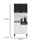 Kit Cozinha Compacta Itatiaia Aço 4 Portas 1 Gaveta Pratika B