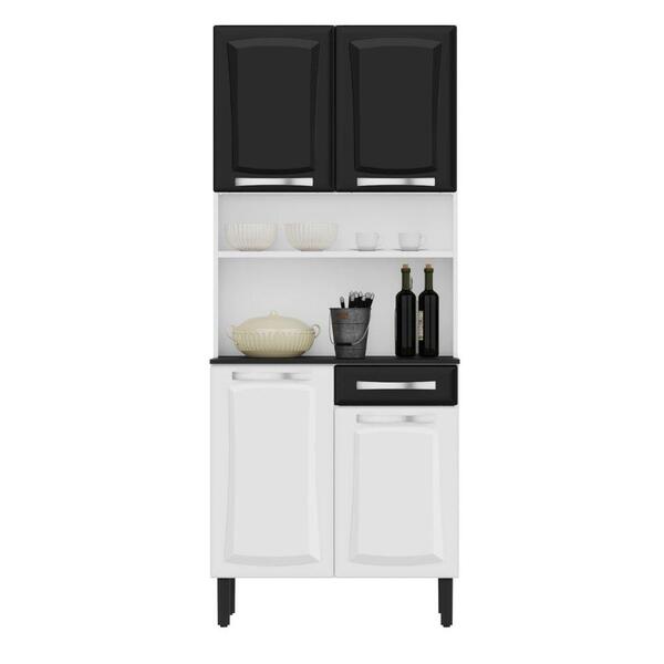 Kit Cozinha Compacta Itatiaia Aço 4 Portas 1 Gaveta Pratika B
