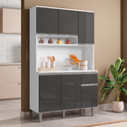 Kit Cozinha Compacta Márcia 105cm Com 6 Portas E 1 Gaveta Bra