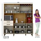 Kit Cozinha Compacta Nature/off White - Briz