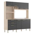 Kit Cozinha Compacta Para Pia Com 8 Portas 2 Gavetas Hera D02