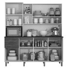 Kit Cozinha Diamante - Nogal/off White – Salleto