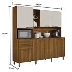 Kit Cozinha Diamante - Nogal/off White – Salleto