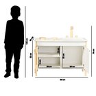 Kit Cozinha E Geladeira Funcional Montessoriana Casatema